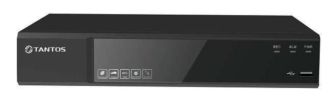 Сетевой 4 канальный регистратор TSr-NV04154 для IP камер (1 HDD)